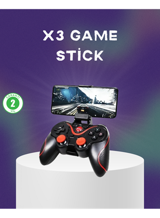 Telefon, Tablet ve PC İçin Çok Fonksiyonlu Bluetooth Gamepad