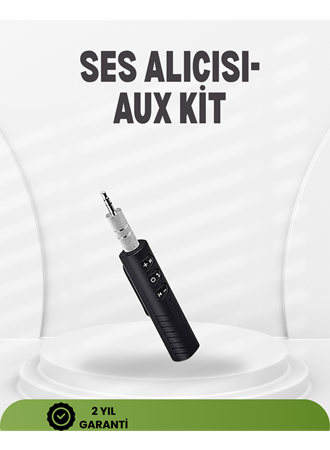 Kablosuz Ses Çözümü – 3.5mm Jaklı Bluetooth Müzik Alıcısı
