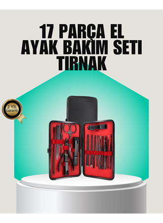 Siyah Kaymaz Teknolojili El ve Ayak Bakım Seti