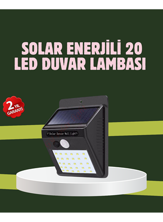 Kablo Gerektirmeyen Solar LED Bahçe ve Veranda Işığı