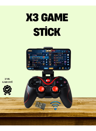 Ergonomik Tasarımlı Şarjlı Kablosuz Gamepad