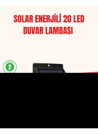 Güneş Enerjili Su Geçirmez Dış Mekan Aydınlatma