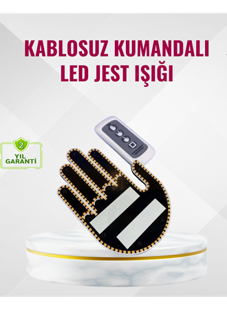 Naylon Bantlı Kolay Montajlı Araç Jest Işığı