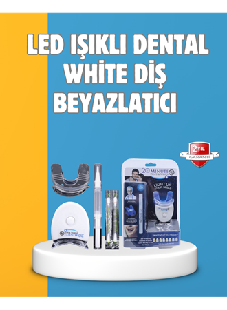 Mavi Işık Teknolojisi ile Güvenli Diş Beyazlatıcı Sistem