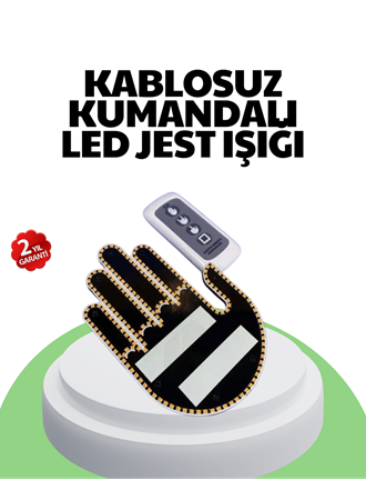 203 LED’li Yüksek Görünürlüklü Jest Işığı