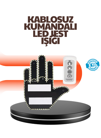 Araç İçin Eğlenceli LED El İşareti Işığı