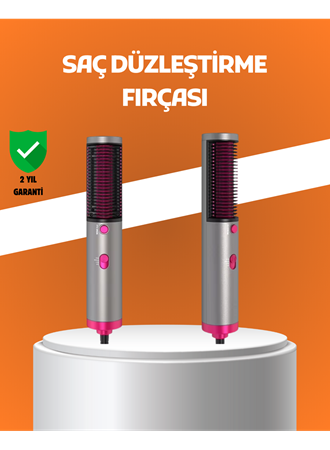 Saç Düzleştirme ve Hacimlendirme Fonksiyonlu Fırça