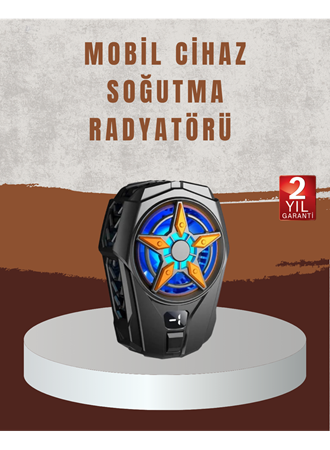 2 Kademeli Hız Ayarlı Taşınabilir Telefon Soğutucu