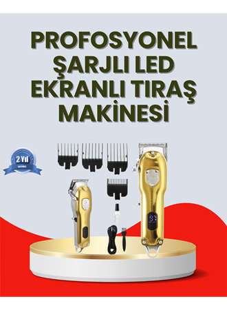 Çok Fonksiyonlu Saç, Sakal ve Vücut İçin Tıraş Makinesi