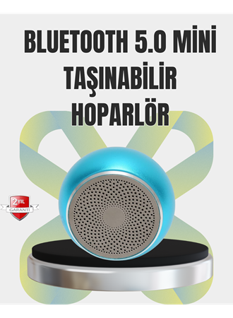 Kablosuz Bluetooth 5.0 Hoparlör | Kompakt ve Güçlü Ses