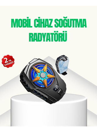 Oyunlar İçin Güçlü Telefon Soğutucu Fan Dijital Ekranlı