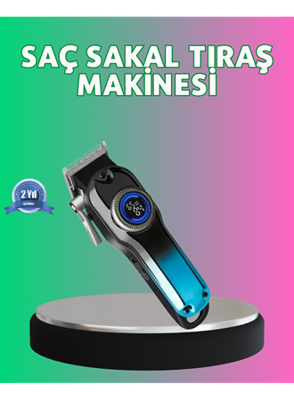 4 Limit Tarağı ve Ayarlanabilir Kesim Uzunluğu Saç Makinesi