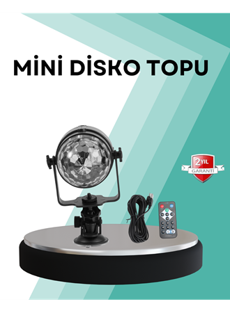 Uzaktan Kumandalı RGB Disko Projektör Işığı