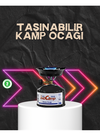 Doğa, Piknik ve Acil Durum İçin Kamp Ocağı Seti