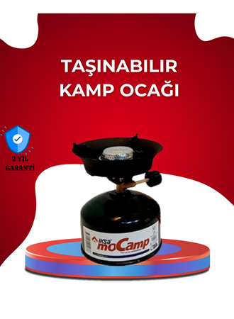 Piknik ve Doğa Yürüyüşü İçin Taşınabilir Kamp Ocağı