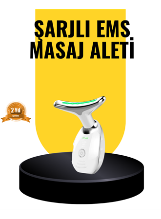 Kablosuz Şarjlı Yüz Masaj Cihazı | Cilt Yenileyici ve Nem Dengeleyici