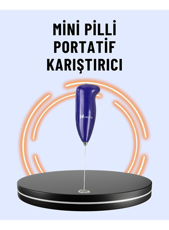 Portatif Kahve Köpürtücü – Latte, Cappuccino, Milkshake ve Puding Yapıcı
