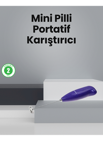 Mutfak İçin Mini El Mikseri – Kahve, Süt, Krema ve Sos Karıştırıcı