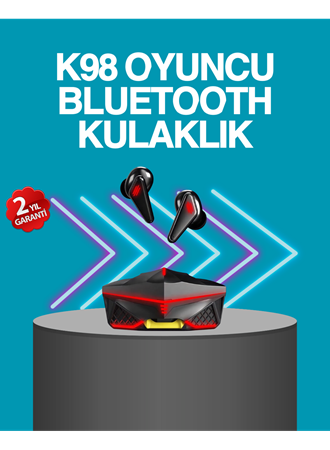 Kablosuz Bluetooth 5.0 Metal Kasa Gaming Kulaklık