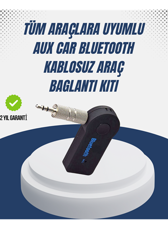Bluetooth Destekli AUX Müzik ve Konuşma Cihazı