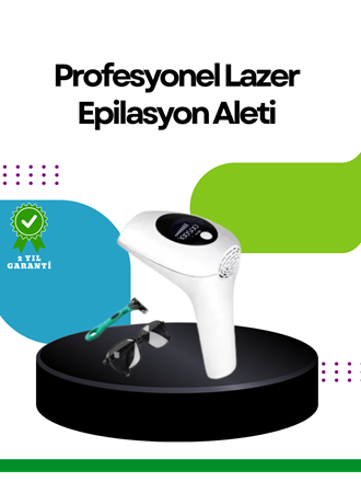Hasuba IPL Lazer Epilasyon Cihazı HS-262 Kadın ve Erkek İçin