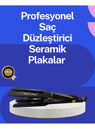 Kadın Saç Düzleştirici Seyahat Dostu 5 Kademeli Isı Kontrolü