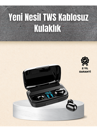 A10s TWS Ergonomik Bluetooth Kulaklık Uzun Pil Ömürlü