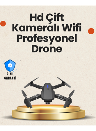 Yükseklik Sabitlemeli Katlanabilir Drone 1080P 4K Kamera Seçenekli