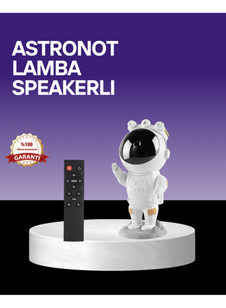 Dekoratif ve Fonksiyonel Astronot Projeksiyon Aydınlatma