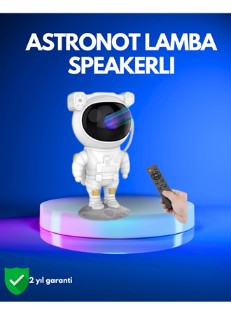 Ayarlanabilir Parlaklık ve Zamanlayıcı Modlu Astronot Lamba