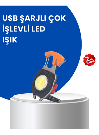 Çok Modlu LED Işıklı Pratik Anahtarlık