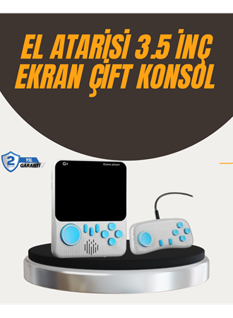 İki Kişilik Oyun Deneyimi Sunan Taşınabilir Retro Konsol