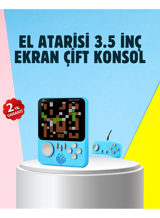 666 Klasik Oyunlu Mini Retro Konsol – Büyük Ekran Desteği