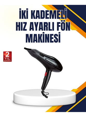 Soğuk Üfleme Özellikli 2200W Profesyonel Fön Makinesi
