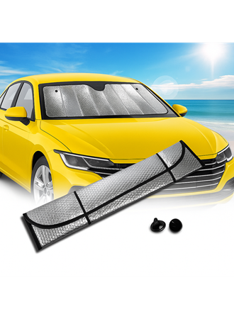 Araç Ön Cam Güneş Koruma Isı Önleyici Katlanabilir Model Fiat Egea Honda Civic Ford Focus Dacia Duster