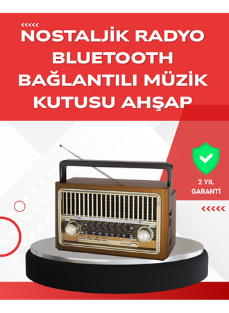 USB ve Hafıza Kart Girişli Radyo Hoparlör