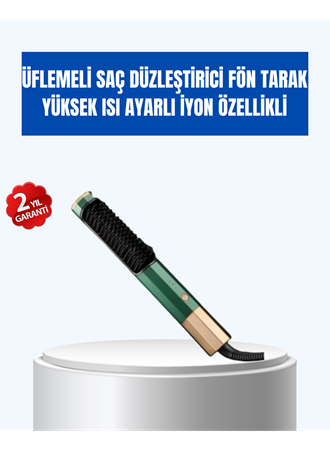 Ayarlanabilir Isı Kontrollü Saç Şekillendirme Seti – Tüm Saç Tipleri İçin Uygun