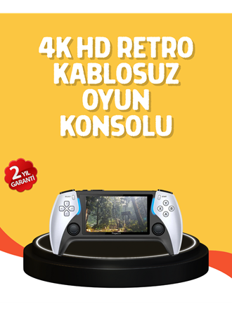 HDMI Çıkışlı Çok Fonksiyonlu Renkli Ekranlı El Konsolu