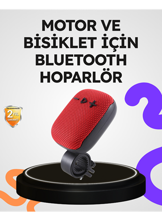 5W Kablosuz Bluetooth Hoparlör Güçlü Bas ve FM Radyo