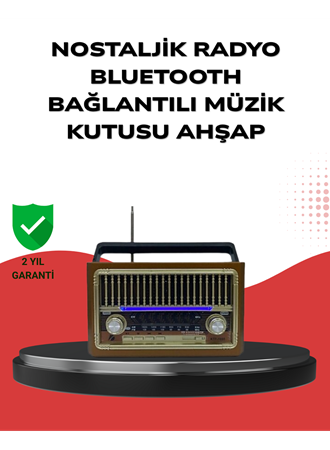 Şarjlı Radyo Hoparlör – İç ve Dış Mekan Uyumlu