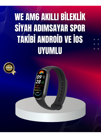 TPU ve Silikon Kordonlu Akıllı Bileklik – 20 Gün Bekleme Süresi