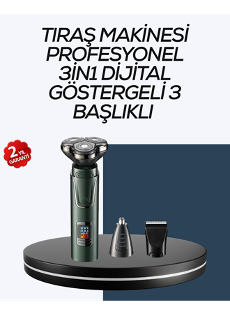 Kuru Kullanıma Uygun Erkek Tıraş Makinesi