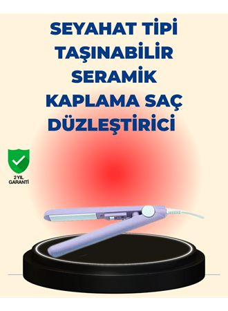 2’si 1 Arada Saç Düzleştirici ve Bukle Maşası – Düz ve Kıvırcık Saçlara Uygun Çok Yönlü Kullanım