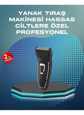 Kablosuz Kuru Tıraş Makinesi Folyo Başlıklı