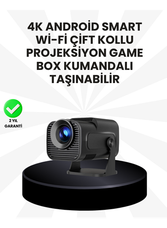 WiFi6 ve Bluetooth 5.4 Destekli LED Projektör - HCS350pro