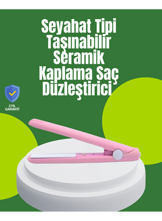 Yüzer Plakalı Kompakt Bukle Maşası – Elastik Tutuculu, Saç Dostu Profesyonel Tasarım