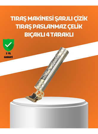 4 Başlıklı Suya Dayanıklı Saç Kesme Makinesi