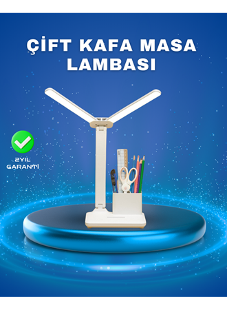 3’ü 1 Arada Çok Amaçlı Masa Lambası | Göz Yormayan Işık, Organizer Tasarım