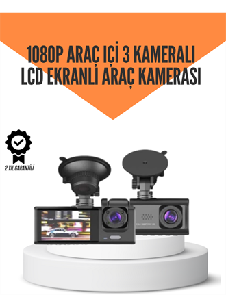 TA-01 LCD Ekranlı Gece Görüşlü Araç Kamerası