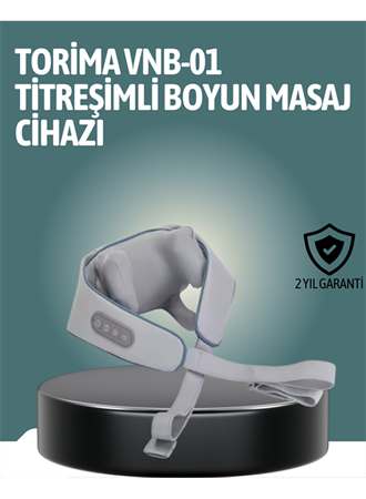 VNB-01 Şarjlı Isıtmalı Boyun ve Omuz Masaj Cihazı